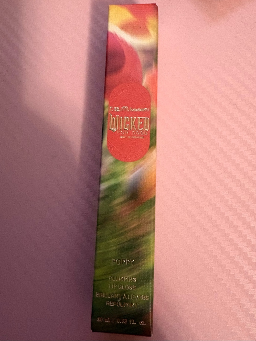 r.e.m. beauty Wicked: For Good - Poppy Plumping Lip Gloss - Unopened